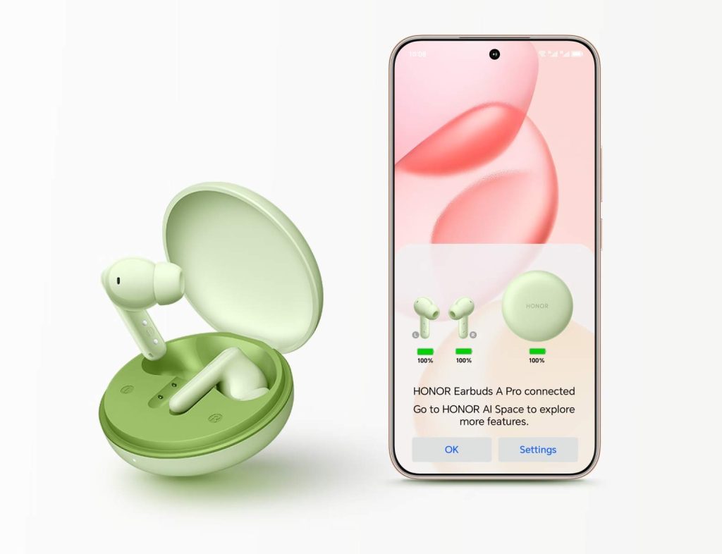 Megvásárolható az új HONOR Earbuds A Pro headset