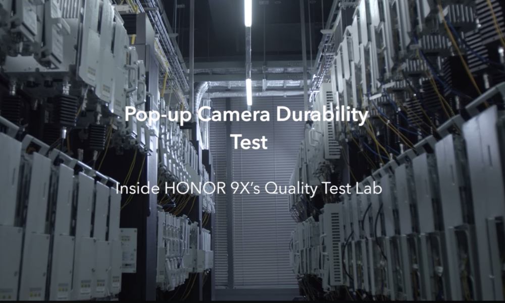 HONOR 9X Quality Test Lab: teszten a pop-up kamera