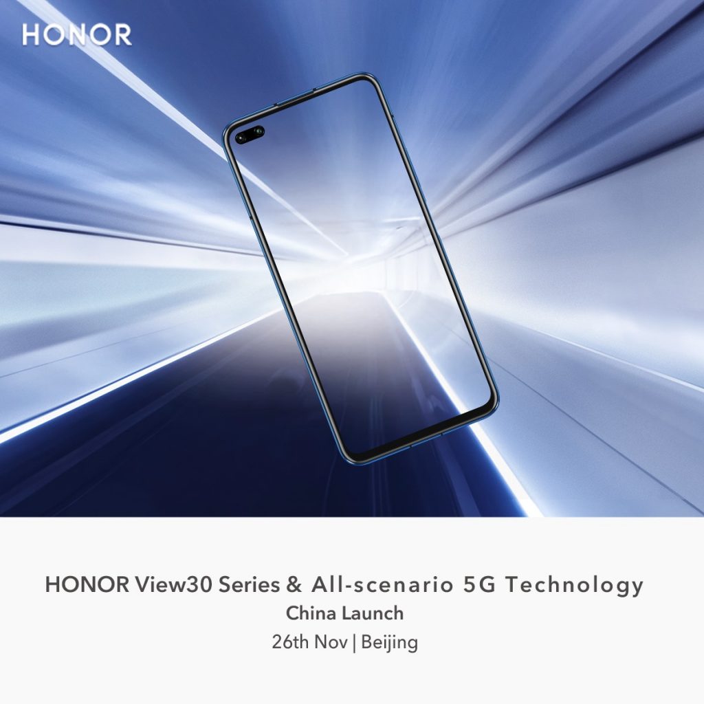 November 26: Honor View30 bemutató