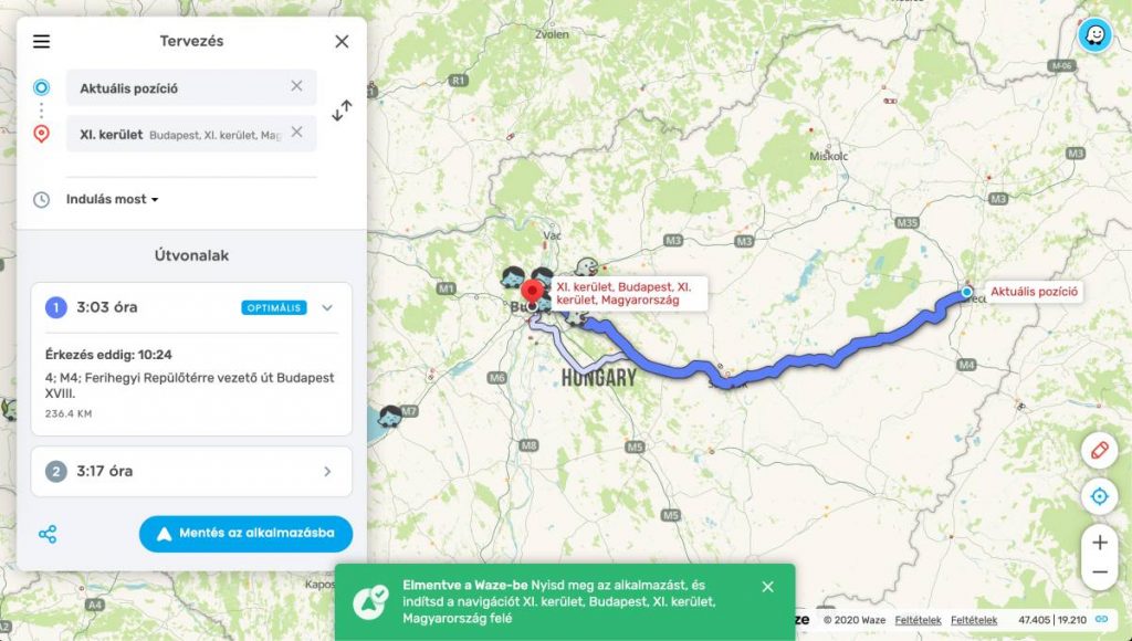 Hasznos új funckiót kapott a Waze navigáció